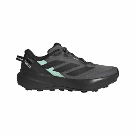 Încălțăminte de alergat pentru femei Adidas Terrex Tracefinder Plus Gtx gri Grefiv/Cblack/Carbon
