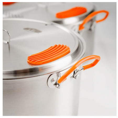 Set vase GSI Outdoors Glacier Stainless Base Camper Medium