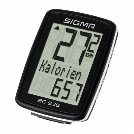 Počítač Sigma BC 9.16 drátový negru