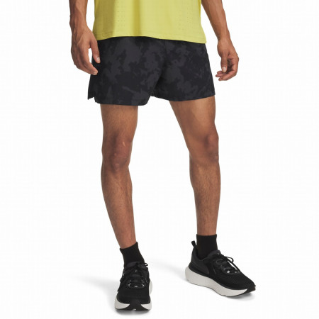 Pantaloni scurți bărbați Under Armour Launch Pro 7in Prtd Short gri gray
