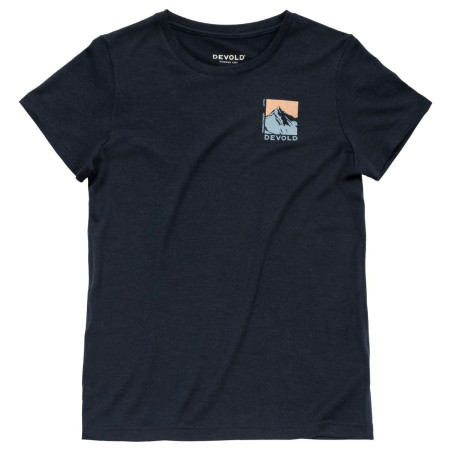Tricou femei Devold Classic "Summit" Tee Wmn negru INK