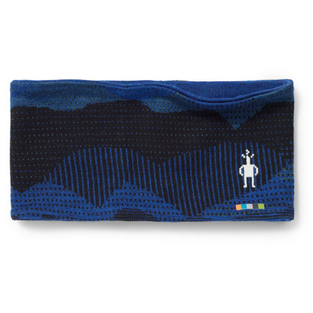 Bentiță Smartwool THERMAL MERINO PATTERN REVERSIBLE HB albastru închis