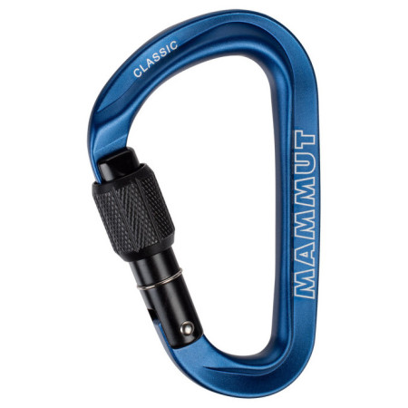 Carabinieră Mammut Classic HMS Screwgate Carabiner albastru