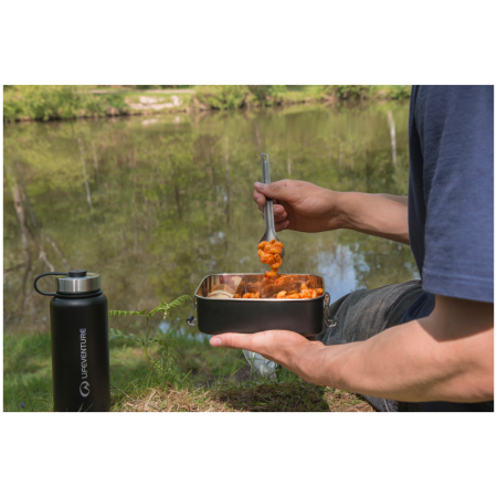 Cutie pentru mâncare LifeVenture Stainless Steel Mess Tin Container