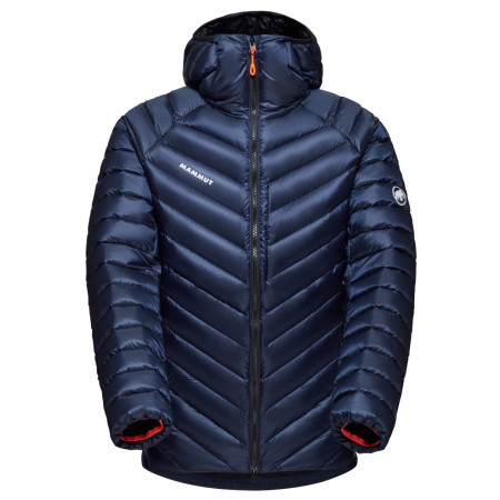 Geacă bărbați Mammut Broad Peak IN Hooded Jacket Men albastru marine-black