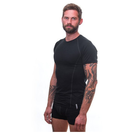 Tricou funcțional bărbați Sensor Merino Wool Active mân. sc.