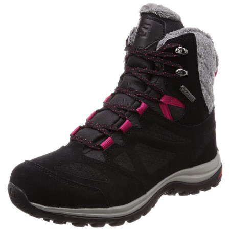 Încălțăminte femei Salomon Ellipse Winter GTX® negru Black/Phantom/Cerise