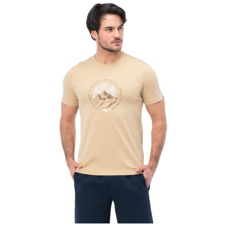 Tricou bărbați Hi-Tec Vilder bej safari