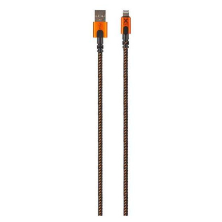 Cablul de încărcare și de date Xtorm Xtreme USB to Lightning cable (1,5m) negru Black/Orange