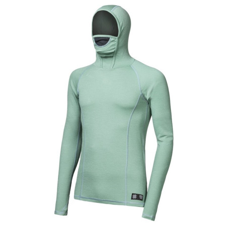 Tricou funcțional bărbați Sensor Merino DF cu mân. lungă și glugă