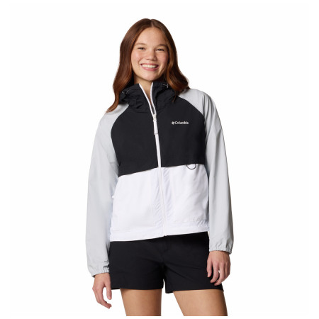 Geacă femei Columbia Spire Valley™ Windbreaker alb White, Black, Cirrus Grey