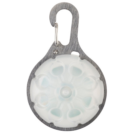 Zgardă luminoasă pentru câini Nite Ize SpotLit Collar Light alb Disc-O Select