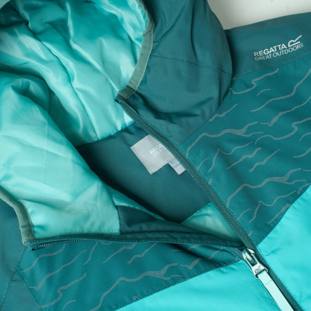 Geacă de iarnă copii Regatta Illuma Reflective Jacket Mediterranea/Turquoise
