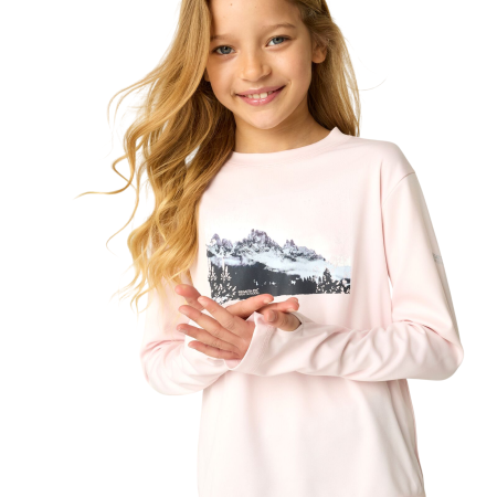 Tricou copii Regatta Winter Alvarado Pink Haze