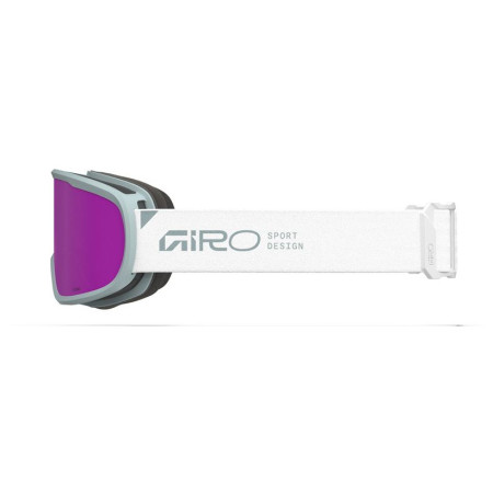 Ochelari de schi Giro Roam White/Silver Stacked-Amber Pink/Yellow (2skla)