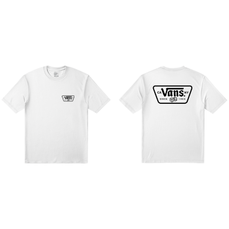 Tricou bărbați Vans Knu Patch SS Tee alb White