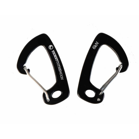 Set 2 carabiniere din aluminiu ultra-ușor Ticket to the moon 600 kg