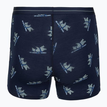 Boxeri funcționali bărbați Icebreaker Men M 150 Anatomica Boxers BearTourAOP