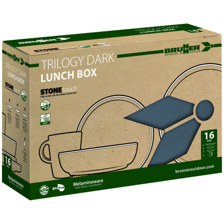 Set vase Brunner Lunch Box Trilogy Dark