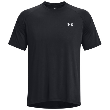 Tricou funcțional bărbați Under Armour Tech Reflective SS negru/alb