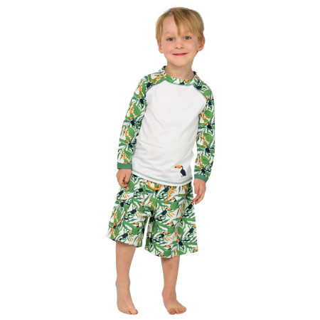 Costum de baie copii DucKsday Toucan Boardshort Boy culori mix Multicolor