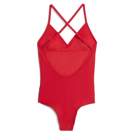 Costum de baie femei Puma V-neck Padded Swimsuit
