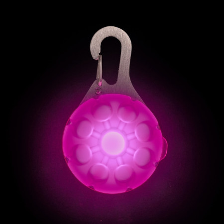 Zgardă luminoasă pentru câini Nite Ize SpotLit Rechargeable Collar Light