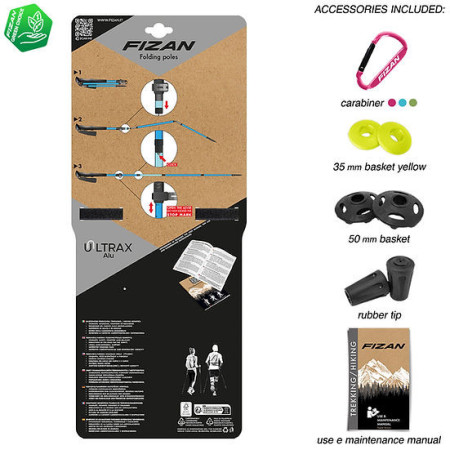 Bețe de trekking Fizan Ultrax Alu