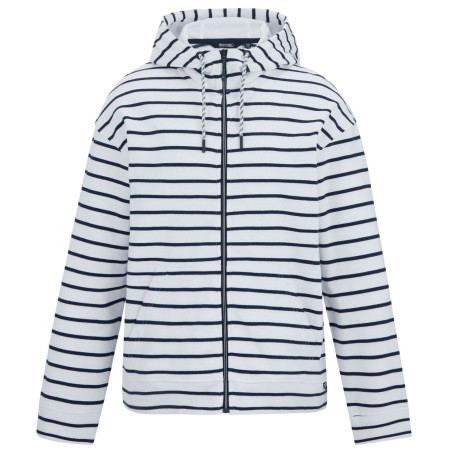 Hanorac femei Regatta Bayletta Hoody alb/albastru Wht/NvyStrpe