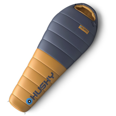 Sac de dormit de puf Husky Dexter Short albastru/portocaliu blue/orange