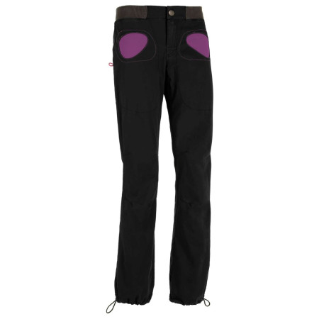 Pantaloni femei E9 Onda Story Women's negru Blackboard