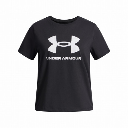 Tricou copii Under Armour BIG LOGO SS-BLK negru/alb Black