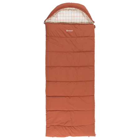 Sac de dormit tip pătură Outwell Camper Lux roșu Red