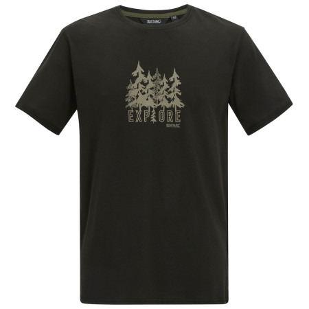 Tricou bărbați Regatta Cline IX negru BlkExplFrst