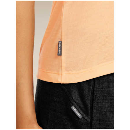 Tricou funcțional femei Icebreaker Merino Blend Core SS Tee Panax