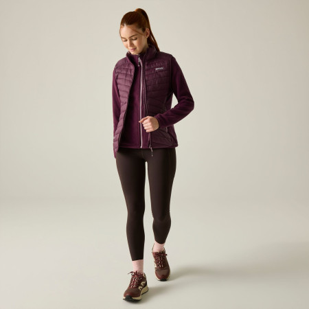 Vestă femei Regatta Womens Leedre Hybrid B/W