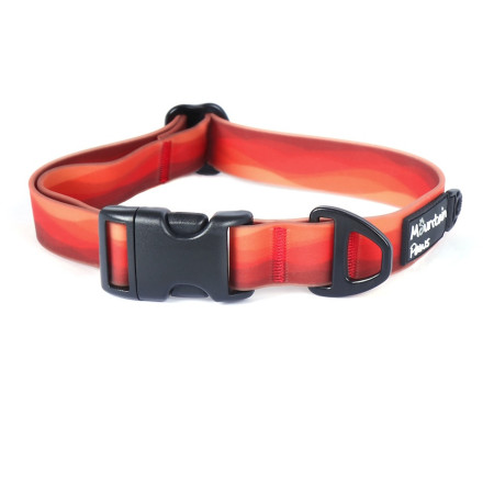 Zgardă pentru câini Mountain Paws Waterproof Dog Collar portocaliu/ Orange