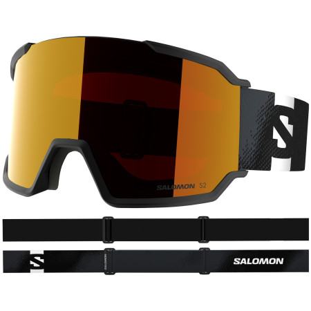 Ochelari de schi Salomon S/VIEW 3 ML negru Black