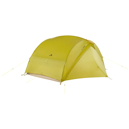 Cort ultraușor de 2 persoane Vaude Ultralight Space 2P verde deschis wild lime
