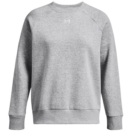 Hanorac femei Under Armour Rival Fleece Crew gri