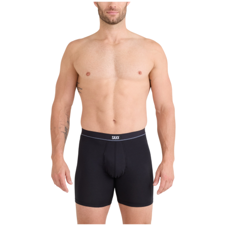 Boxeri bărbați Saxx Essential Cotton Boxer Brief Fly