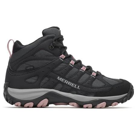 Încălțăminte turistică femei Merrell Accentor 4 Sport Mid Gtx negru black/rosewood