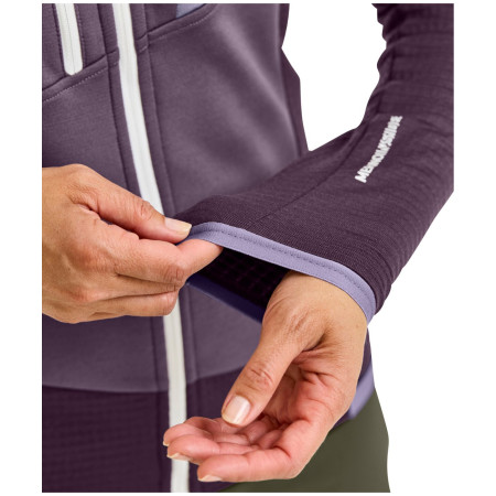 Hanorac femei Ortovox Fleece Grid Hoody W