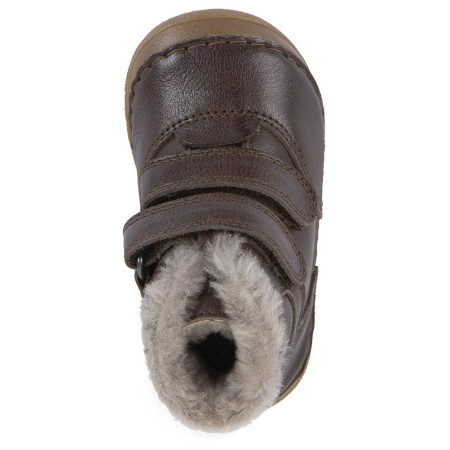 Încălțăminte de iarnă copii Frodo Paix Up Winter Dark Brown