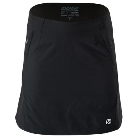 Fustă de ciclism femei Silvini Invio negru