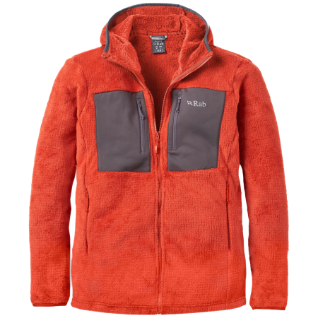 Hanorac bărbați Rab Granitic Hoody roșu