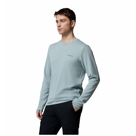 Tricou funcțional bărbați Columbia Tech Trail™ Utility Warm Ls Crew turcoaz Crushed Blue