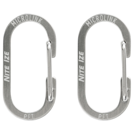 Set carabiniere Nite Ize MicroLink Pet Tag Carabiner - 2 Pack