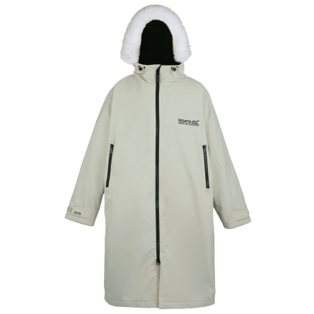 Geacă lungă impermeabilă Regatta Adult Waterproof Changing Robe Pro gri deschis Moonstruck
