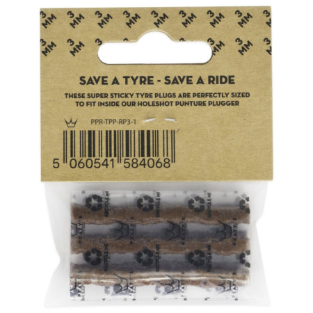 Set de reparație Peaty´s Holeshot sada náhradních knotů (6X 3Mm)